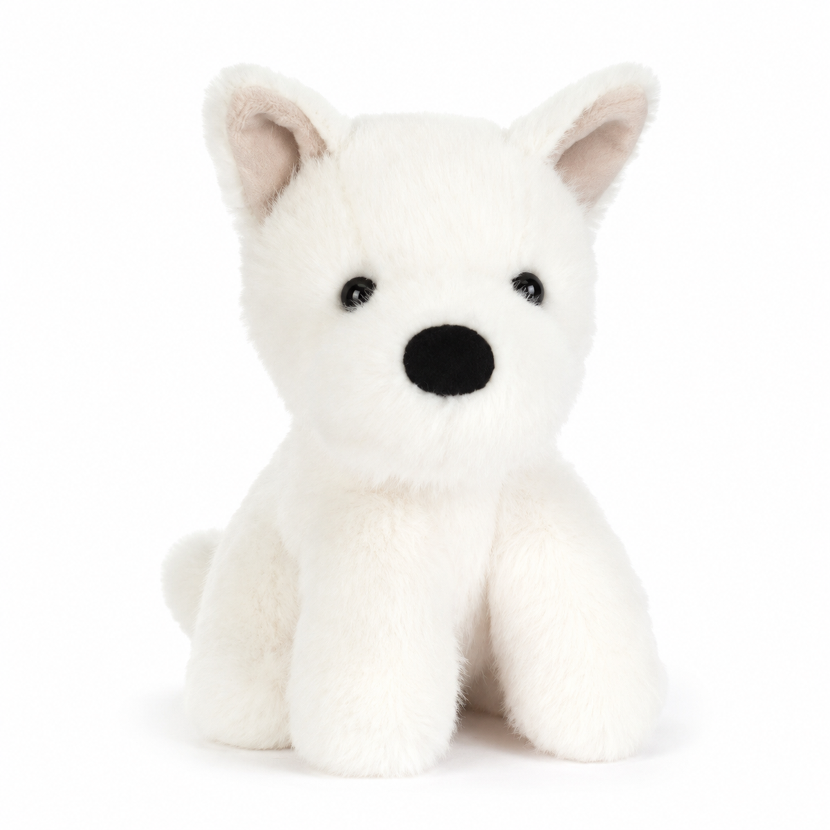 White Dog Plush Toy