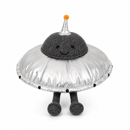 Alien Flying Saucer Plush Toy – 25cm