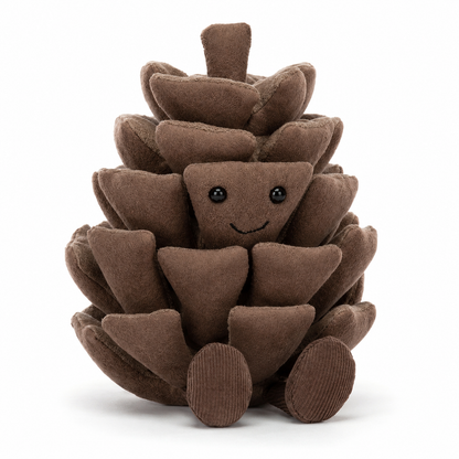 Pine Cone Plush Toy – 13cm