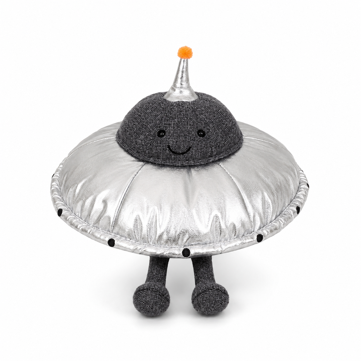 Alien Flying Saucer Plush Toy – 25cm