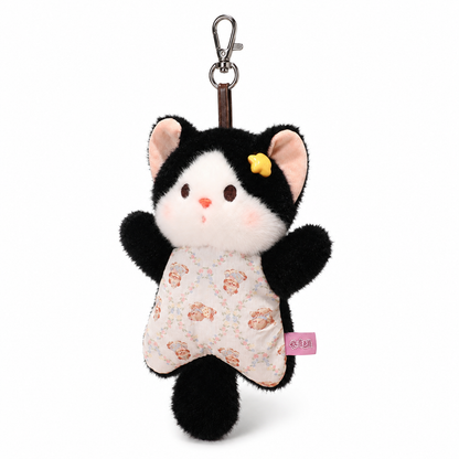 Black Cat Plush Keychain – 18cm