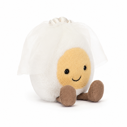 Bride Boiled Egg Plush Toy – 15cm