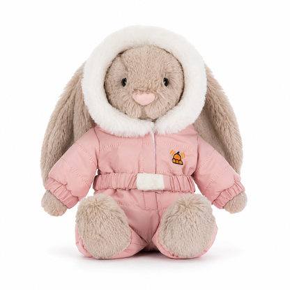 Ski Suit Rabbit Plush Toy – 28cm