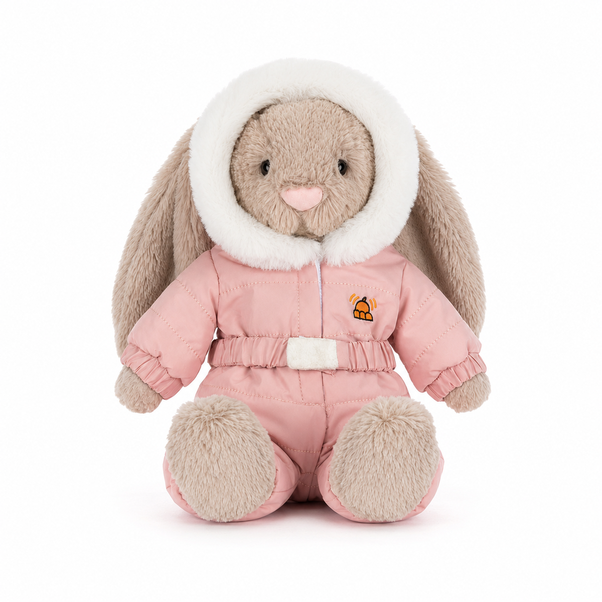 Ski Suit Rabbit Plush Toy – 28cm