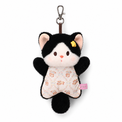 Black Cat Plush Keychain – 18cm