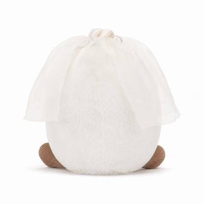 Bride Boiled Egg Plush Toy – 15cm