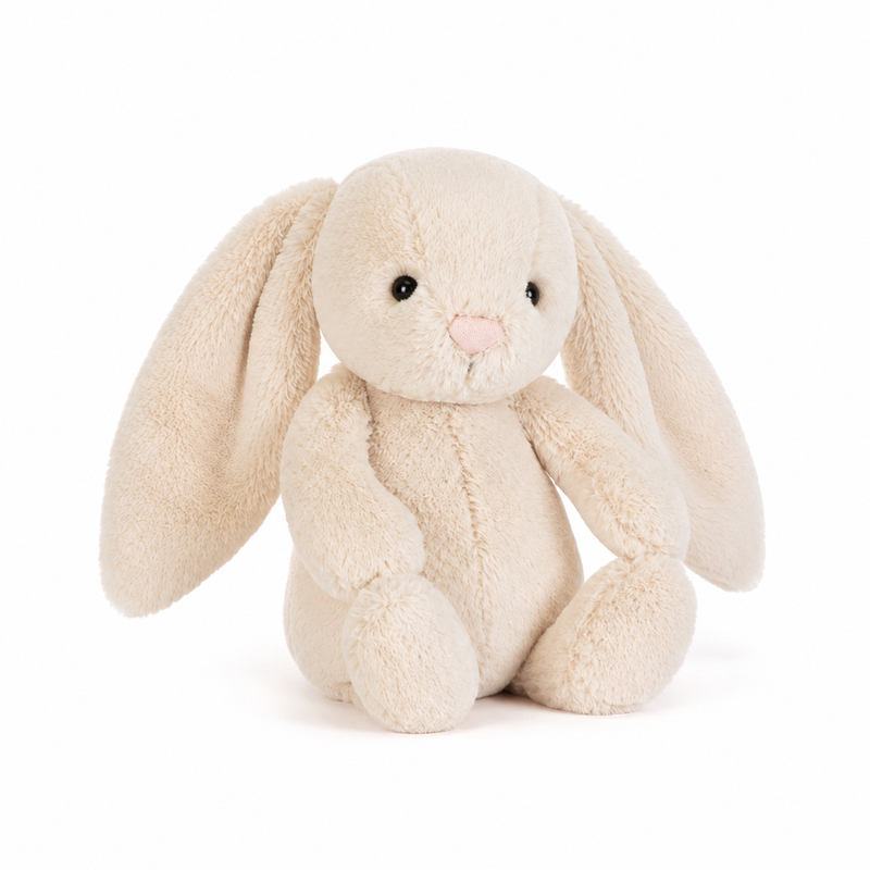 Cream Bunny Plush Toy