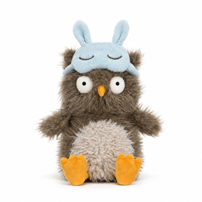 Eye Mask Owl Plush Toy – 25cm