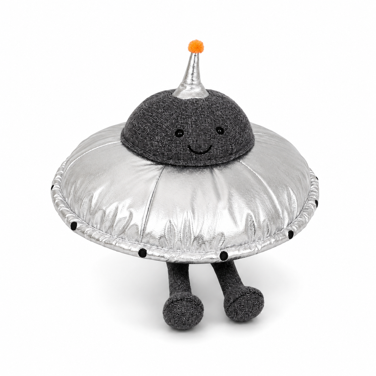 Alien Flying Saucer Plush Toy – 25cm
