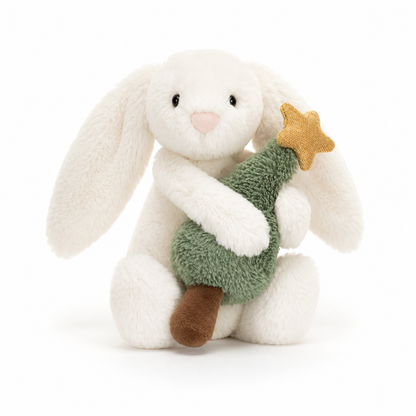 Christmas Tree Bunny Plush Toy – 18cm