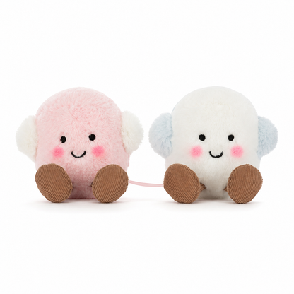 Earmuffs Marshmallow Plush Toy – 15cm