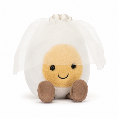Bride Boiled Egg Plush Toy – 15cm