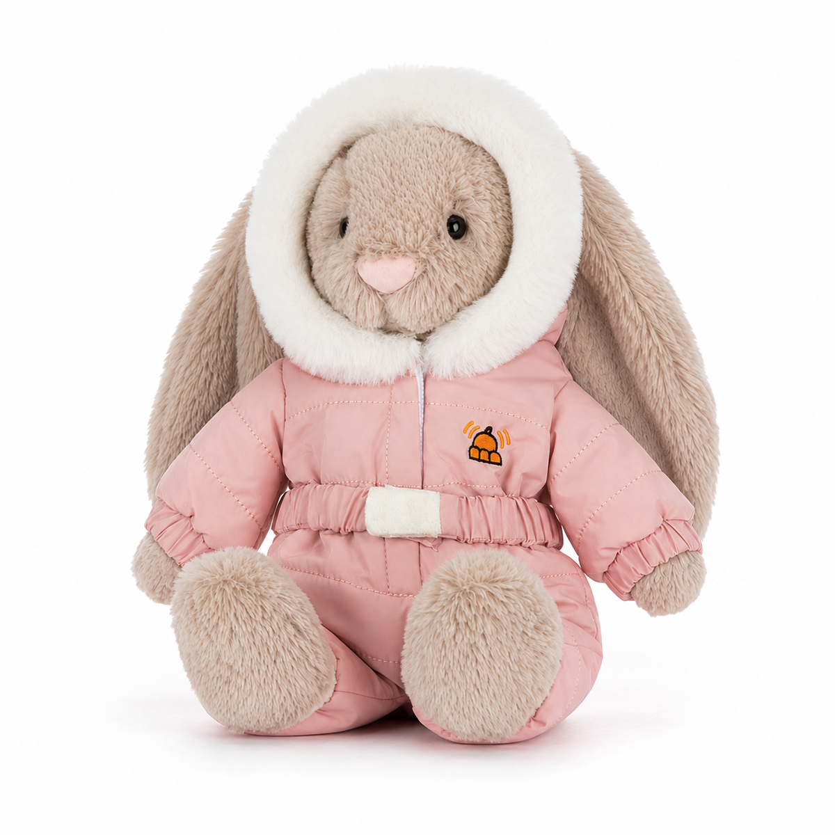 Ski Suit Rabbit Plush Toy – 28cm