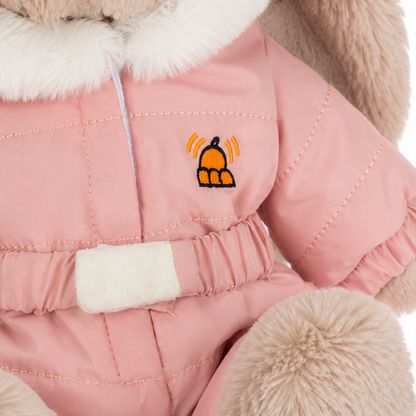 Ski Suit Rabbit Plush Toy – 28cm