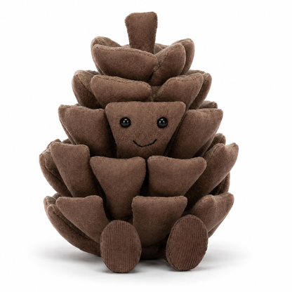Pine Cone Plush Toy – 13cm
