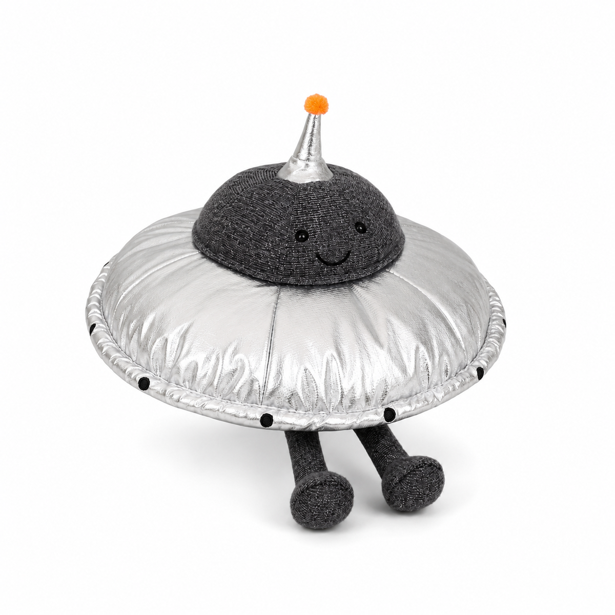Alien Flying Saucer Plush Toy – 25cm