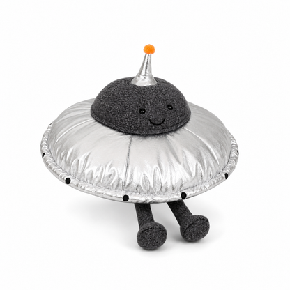 Alien Flying Saucer Plush Toy – 25cm