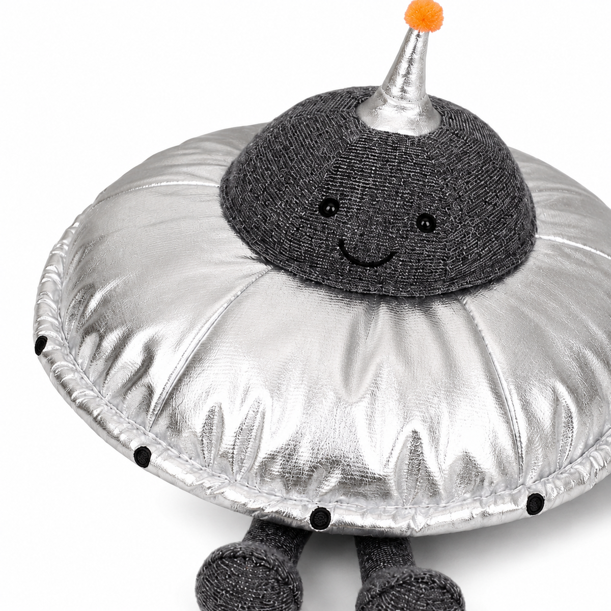 Alien Flying Saucer Plush Toy – 25cm