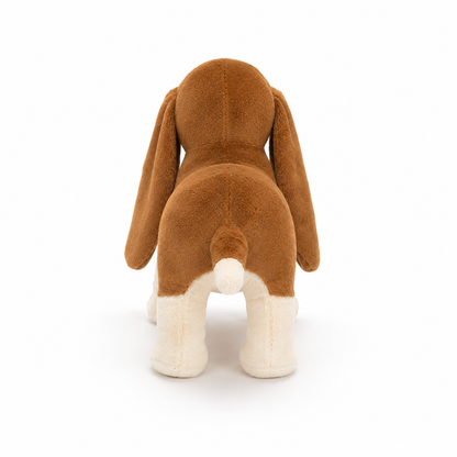 Basset Hound Plush Toy – 30cm