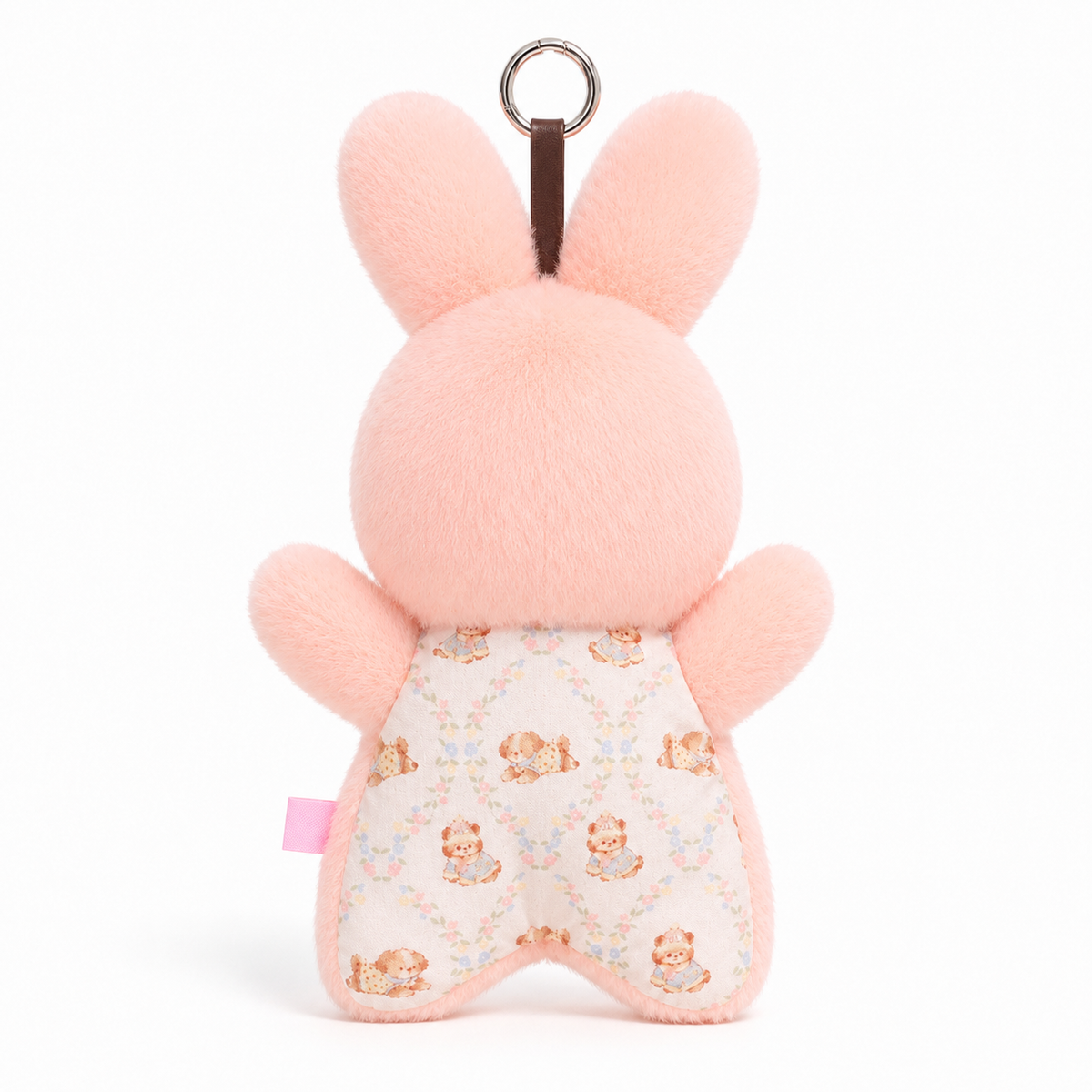 Pink Rabbit Plush Keychain – 18cm