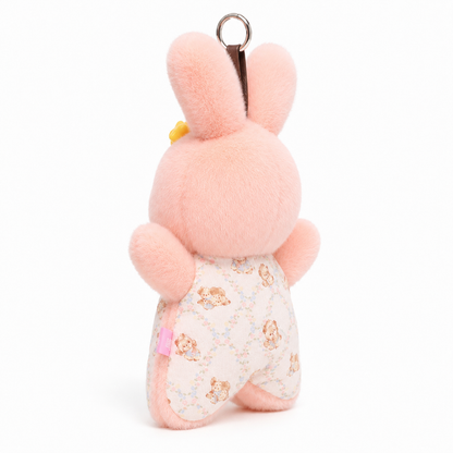Pink Rabbit Plush Keychain – 18cm