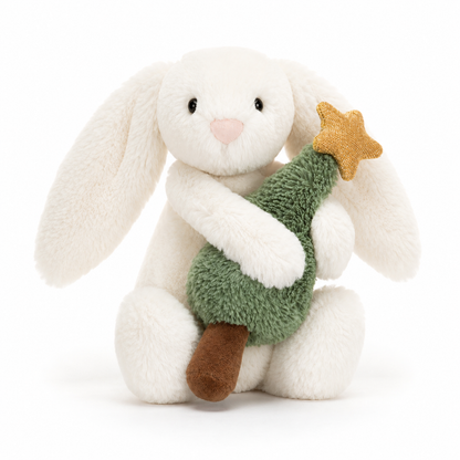 Christmas Tree Bunny Plush Toy – 18cm