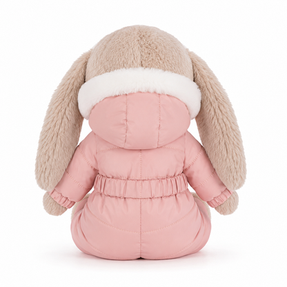 Ski Suit Rabbit Plush Toy – 28cm