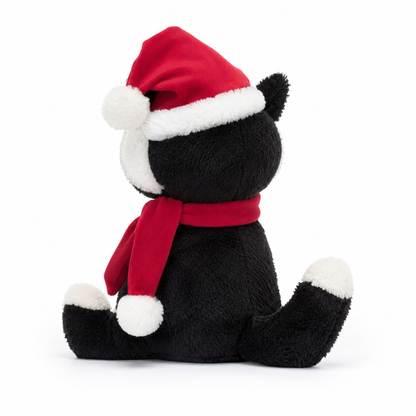 Christmas Lucky Cat Plush Toy – 33cm
