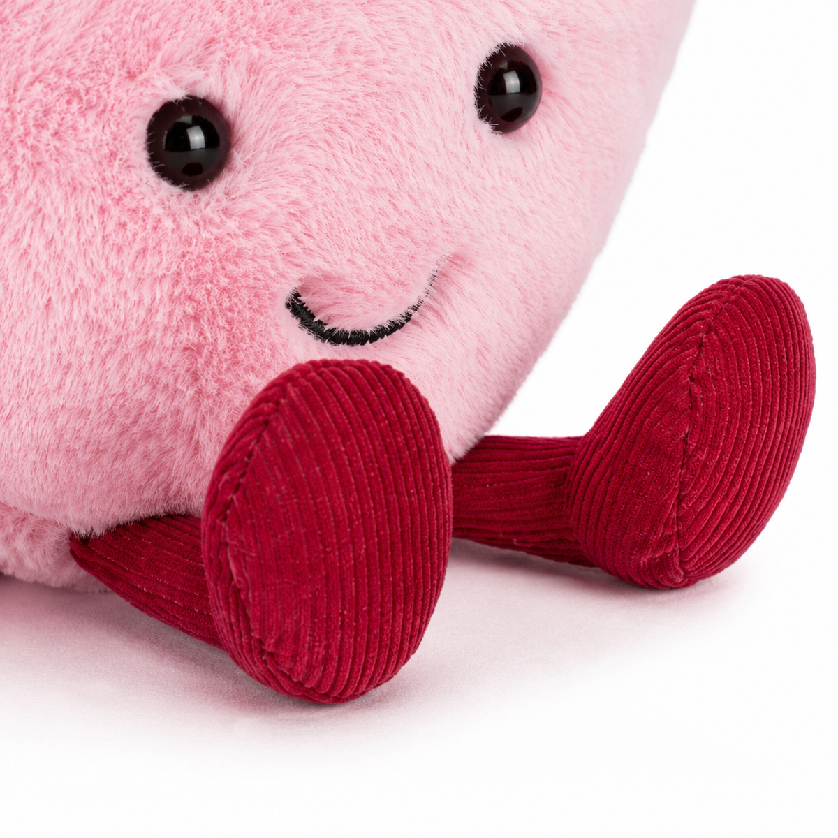 Love Macaron Pink Heart Plush Toy – 15cm