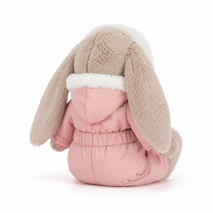 Ski Suit Rabbit Plush Toy – 28cm